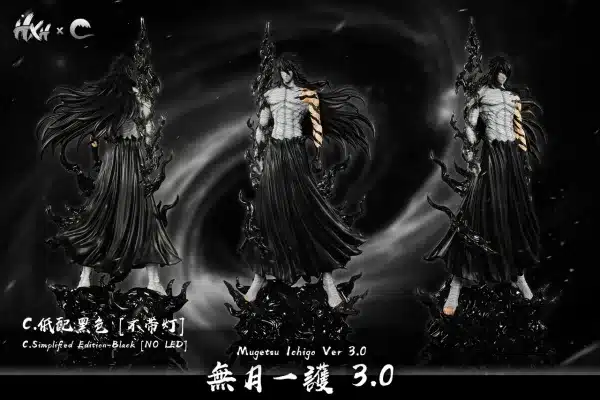 Bleach HXHENG × CHENG Studio Mugetsu Ichigo V3 Resin Statue 3