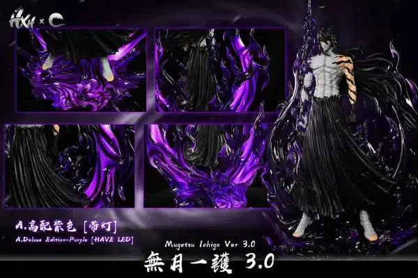 Bleach HXHENG × CHENG Studio Mugetsu Ichigo V3 Resin Statue 5
