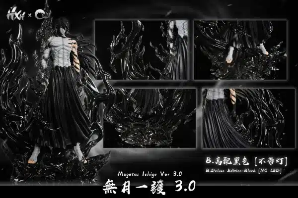 Bleach HXHENG × CHENG Studio Mugetsu Ichigo V3 Resin Statue 6