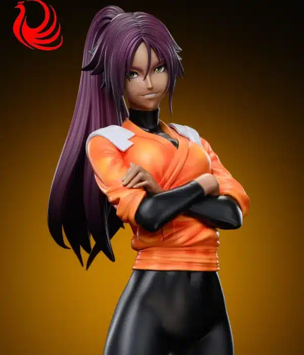 Bleach Wan Guan Zao Wu Studio Yoruichi Shihoin Resin Statue 2