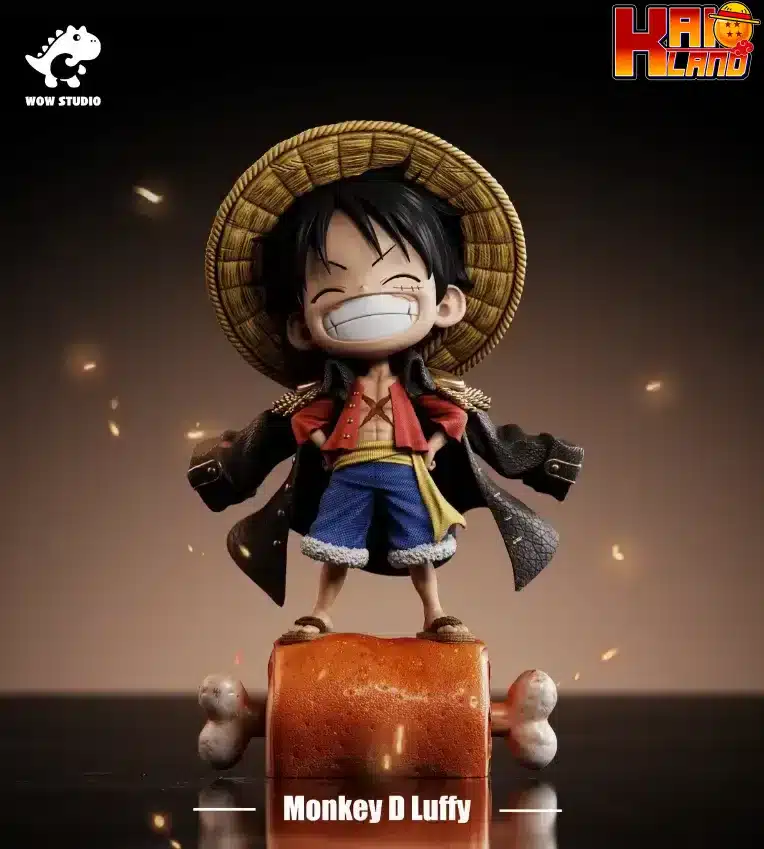 One Piece WOW Studio BBQ Little Luffy Resin Statue
