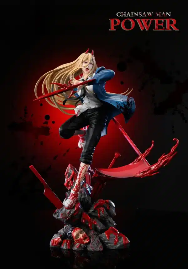 Chainsaw Man Surge Studio Power Resin Statue 2