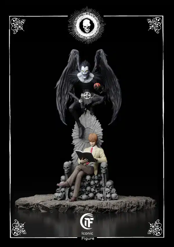 Death Note IF Studio Light Yagami x L Lawliet Resin Statue 1