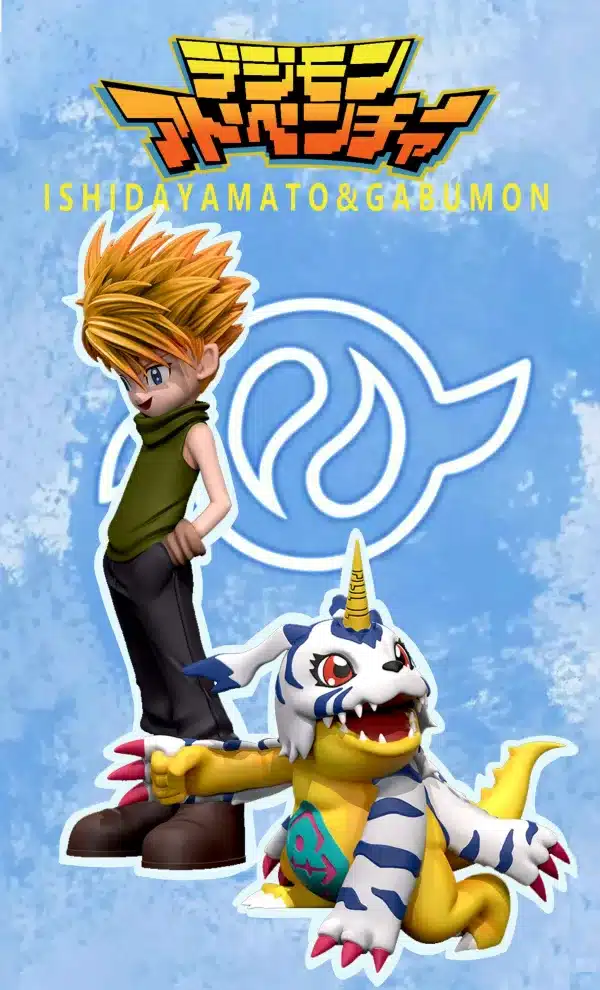 Digimon Butterfly Studio Digimon Collection Diorama Resin Statue 7