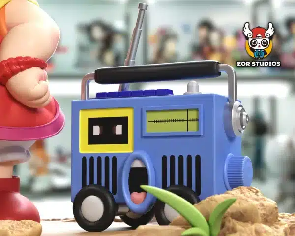 Dr Slump ZOR Studio Gatchan Resin Statue 5