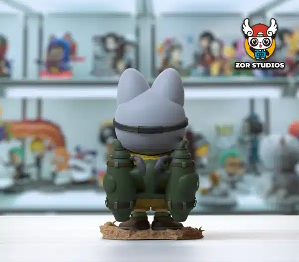 Dr Slump ZOR Studio Peasuke Soramame Resin Statue 2 1