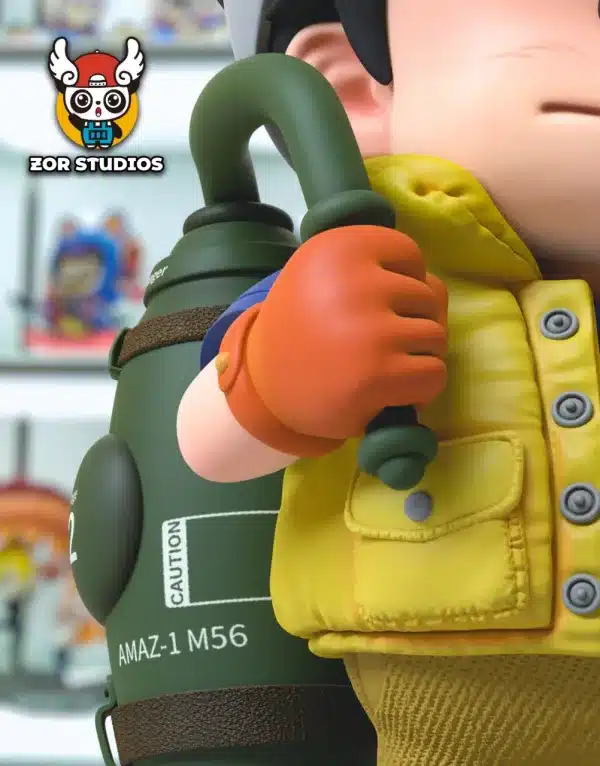 Dr Slump ZOR Studio Peasuke Soramame Resin Statue 3 1