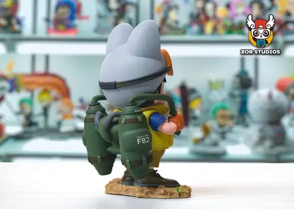 Dr Slump ZOR Studio Peasuke Soramame Resin Statue 5 1