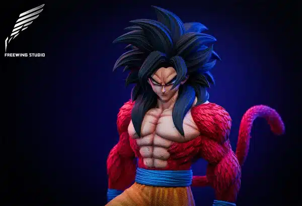 Dragon Ball Freewing Studio Super Saiyan 4 Son Goku Resin Statue 4