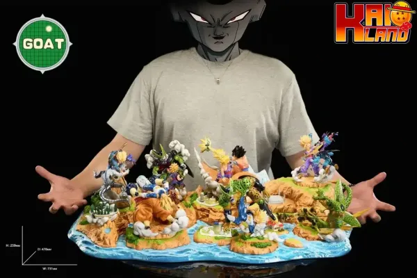 Dragon Ball GOAT Studio Cell Chapter Series Resin Statue 0