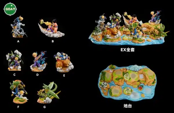 Dragon Ball GOAT Studio Cell Chapter Series Resin Statue 1