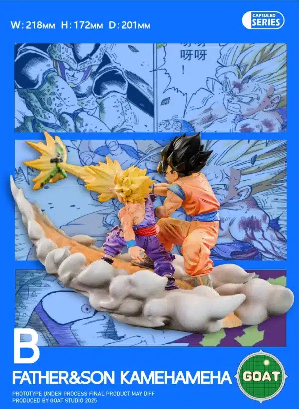 Dragon Ball GOAT Studio Cell Chapter Series Resin Statue 3