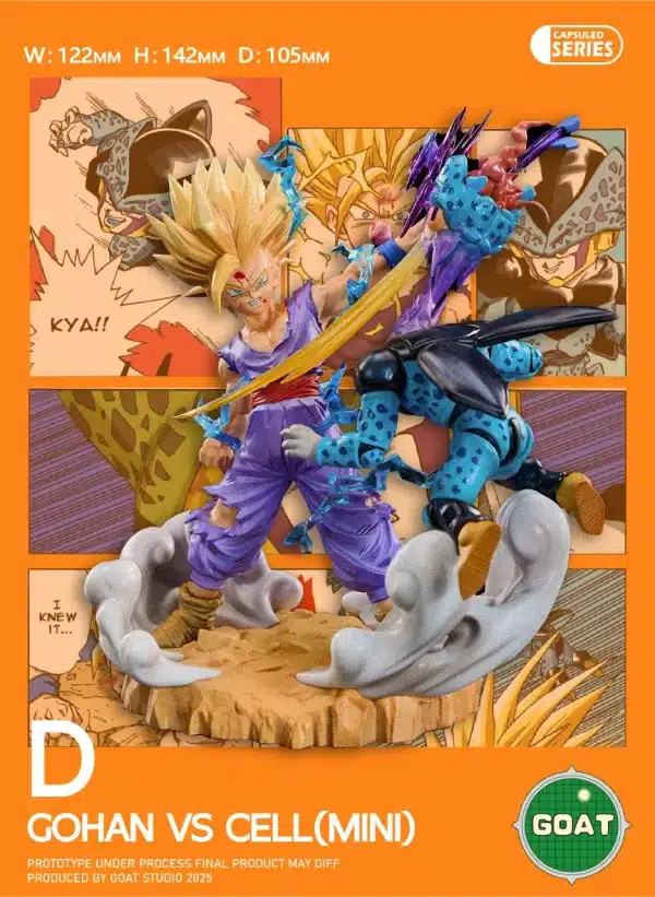 Dragon Ball GOAT Studio Cell Chapter Series Resin Statue 5