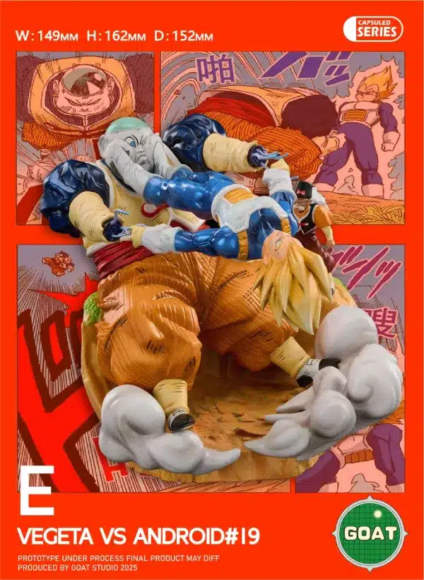 Dragon Ball GOAT Studio Cell Chapter Series Resin Statue 6