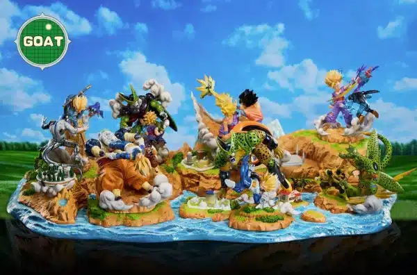 Dragon Ball GOAT Studio Cell Chapter Series Resin Statue 9