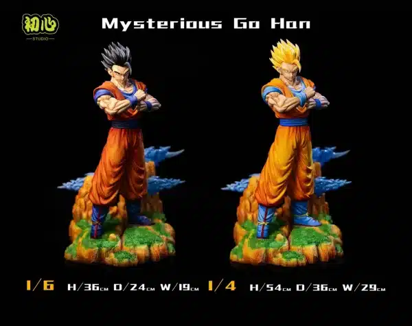 Dragon Ball Initial Aspiration Studio Son Gohan Resin Statue 2