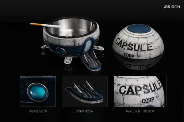 Dragon Ball Iron Studio Gravity Spaceship Resin Statue 5