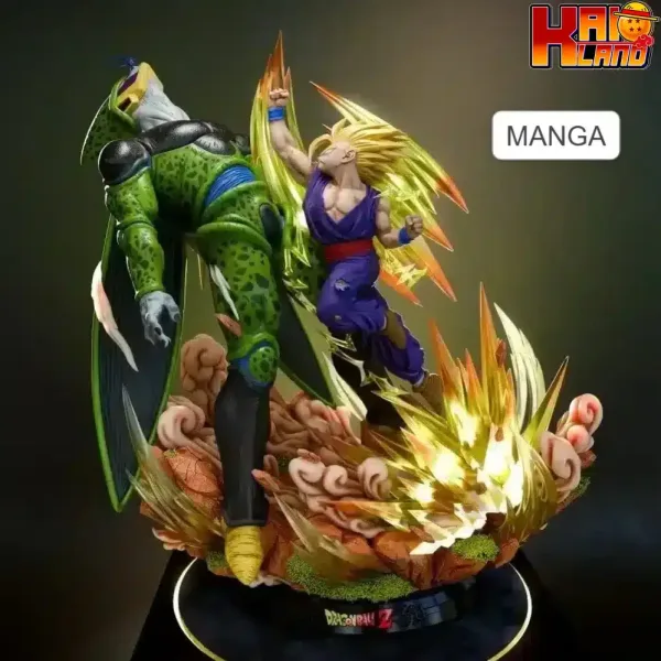 Dragon Ball KD Collectibles Gohan vs Cell Resin Statue 1 1