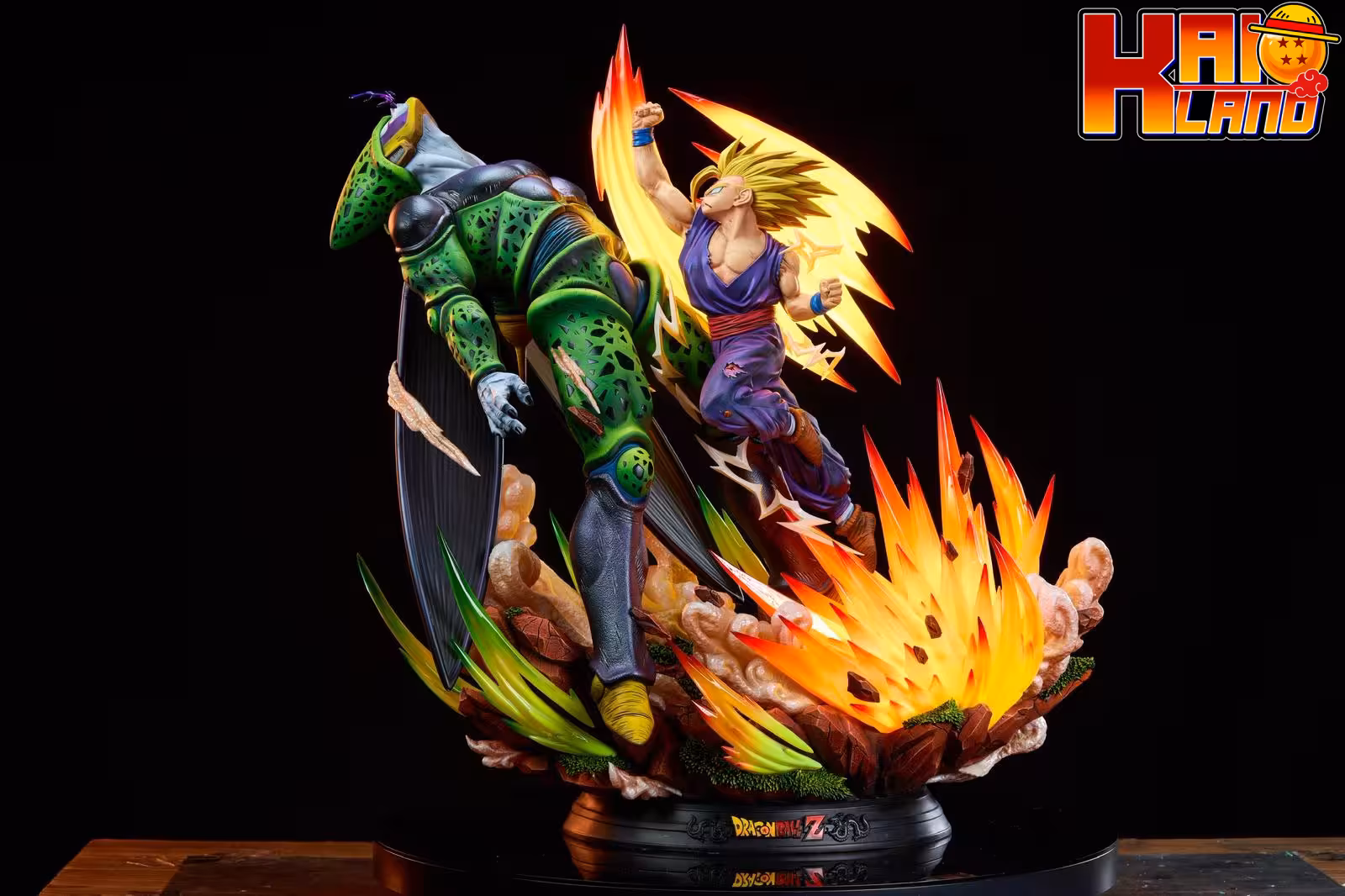 Dragon Ball KD Collectibles Gohan vs Cell Resin Statue