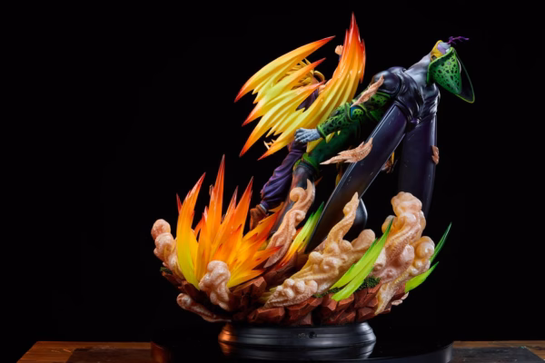 Dragon Ball KD Collectibles Gohan vs Cell Resin Statue 7