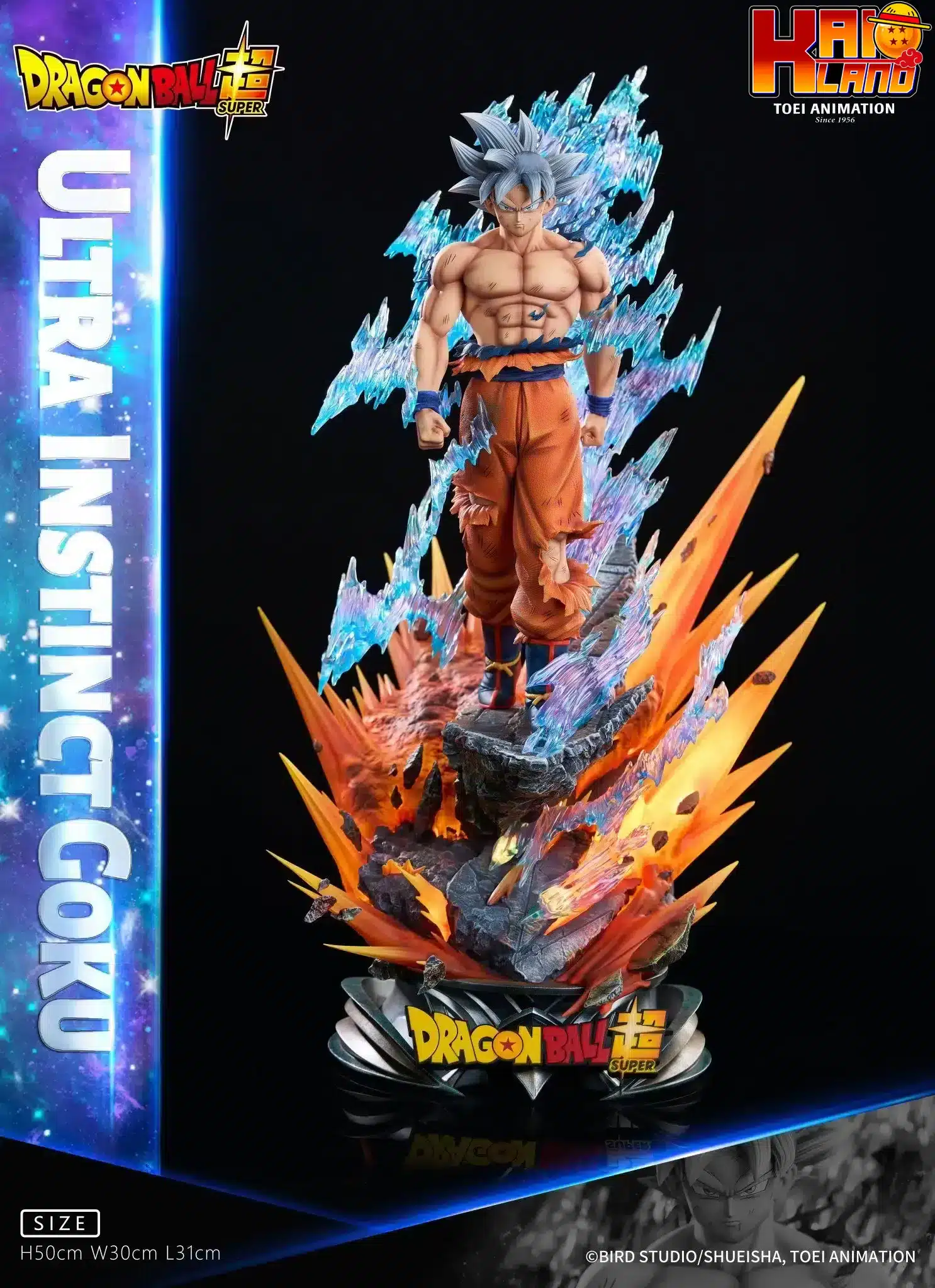 Dragon Ball Light Year Studio Ultra Instinct Goku Licensed Resin Statue