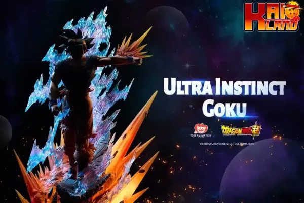 Dragon Ball Light Year Studio Ultra Instinct Goku Licensed Resin Statue 1