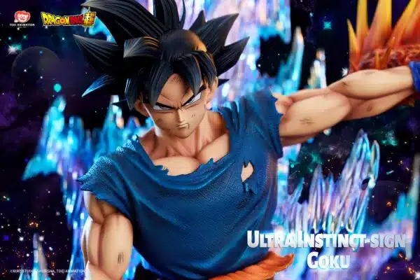 Dragon Ball Light Year Studio Ultra Instinct Goku Licensed Resin Statue 3