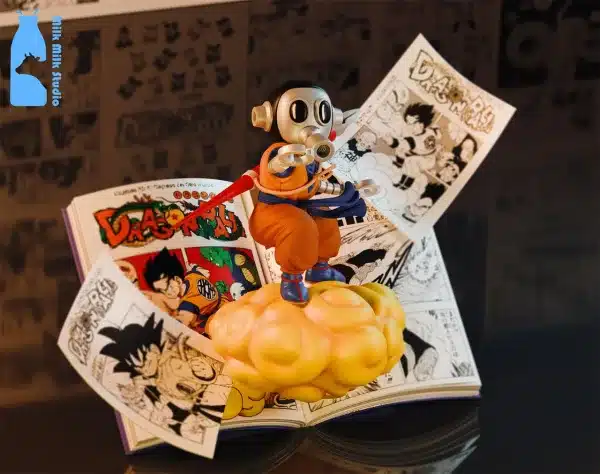 Dragon Ball Milk Milk Studio Akira Toriyama Resin Statue 4 1