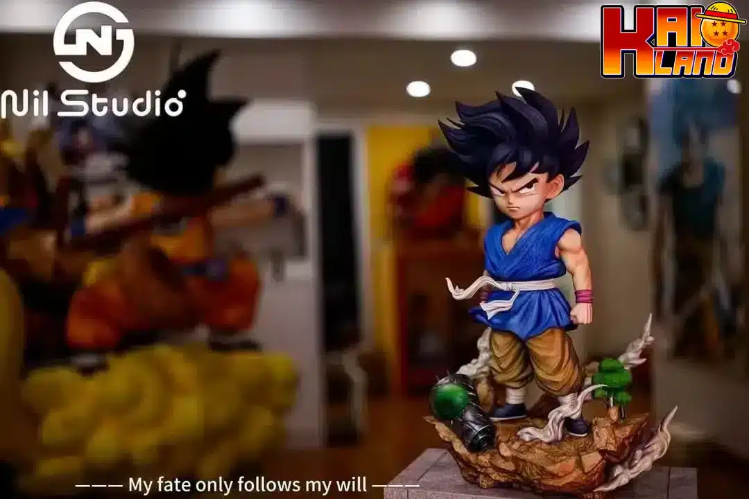 Dragon Ball Nil Studio Goku Kid GT Resin Statue