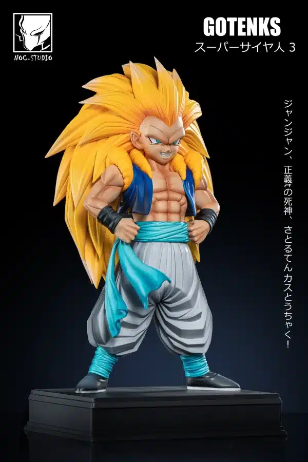 Dragon Ball Noc Studio Gotenks SSj3 Resin Statue 2 2