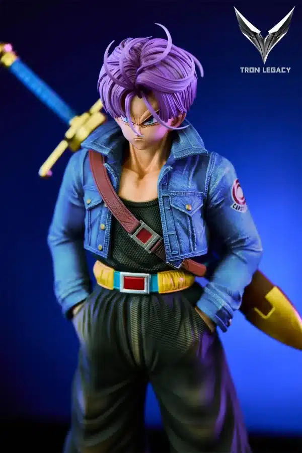 Dragon Ball Tron Legacy Studio Future Trunks Resin Statue 3 1