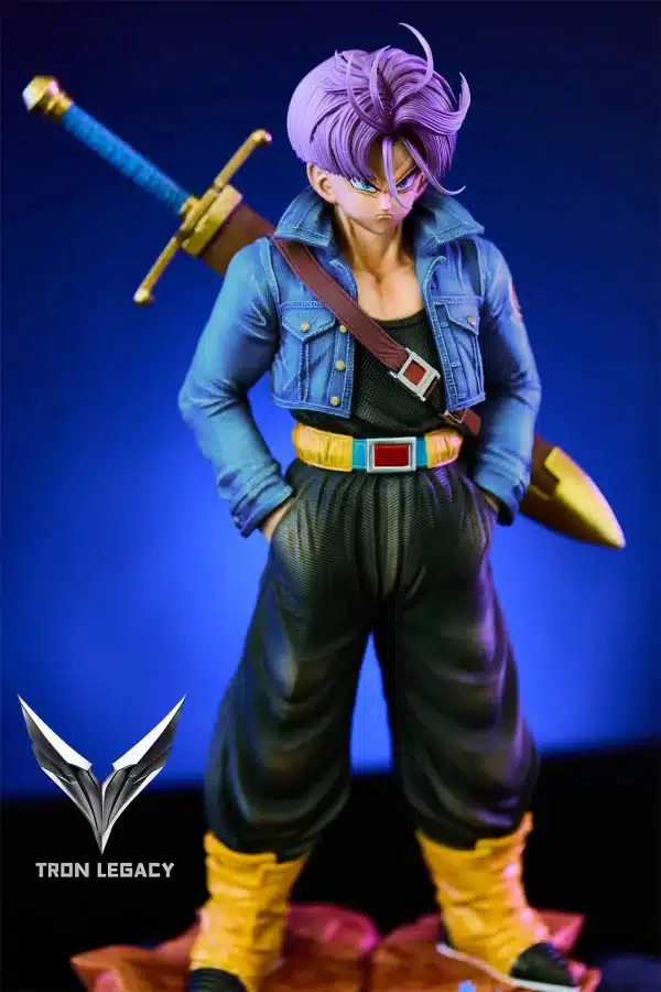 Dragon Ball Tron Legacy Studio Future Trunks Resin Statue 4 1