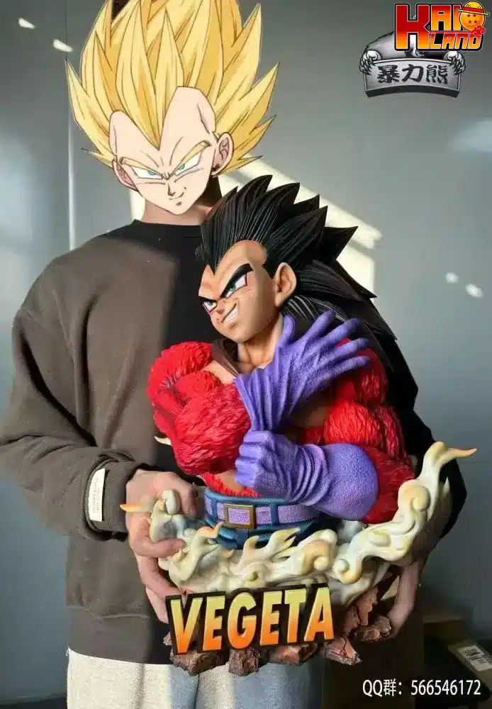 ドラゴンボール バイオレントベアスタジオ SSJ4 ベジータ 樹脂像