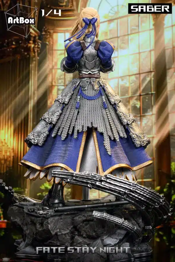 Fate Stay Night ArtBox Studio Saber Resin Statue 3