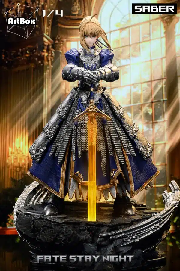 Fate Stay Night ArtBox Studio Saber Resin Statue 5