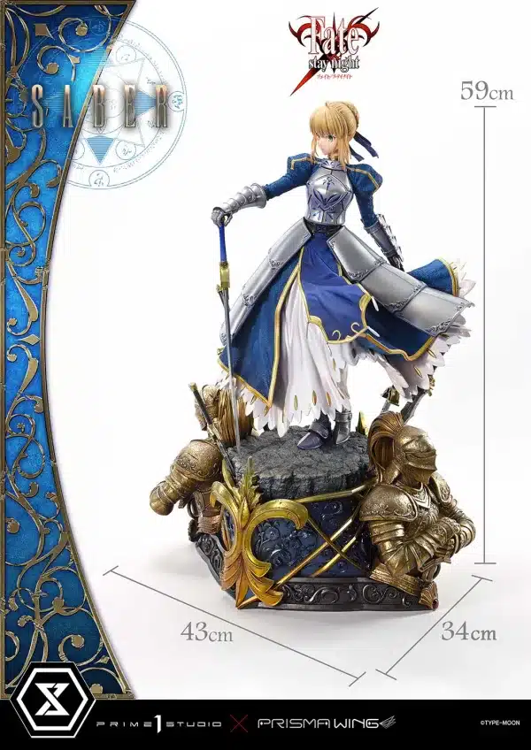 Fate Stay night Prime 1 Studio Saber Licensed Resin Statue 6
