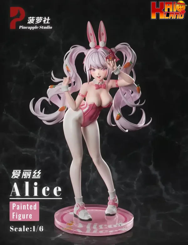 Goddess of Victory Nikke Pineapple Studio Alice Bunny Girl Resin Statue 1 png scaled
