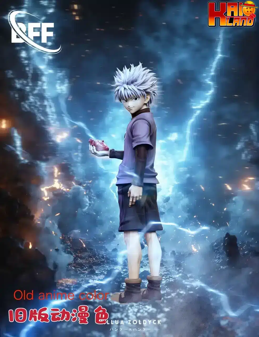 Hunter x Hunter BFF Studio Killua Hold the heart Resin Statue