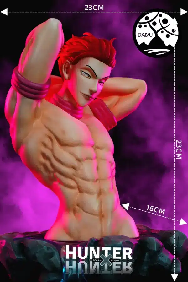 Hunter×Hunter Pepeho Studio Hisoka Morow Bust Resin Statue 3