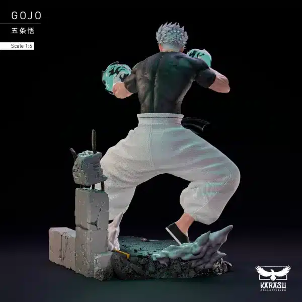 Jujutsu Kaisen Karasu Collectibles Satoru Gojo Resin Statue 4