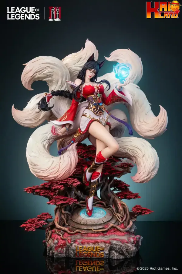 League of Legends Jimei Palace Ahri Licensed Resin Statue 1 scaled