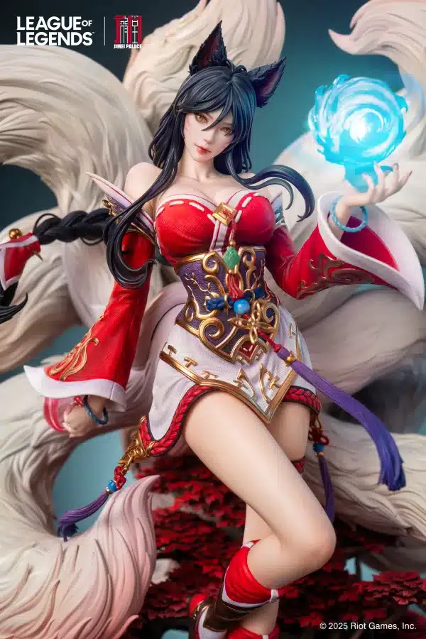 League of Legends Jimei Palace Ahri Licensed Resin Statue 2