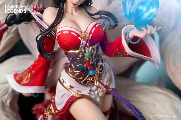 League of Legends Jimei Palace Ahri Licensed Resin Statue 3