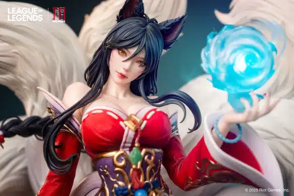 League of Legends Jimei Palace Ahri Licensed Resin Statue 4