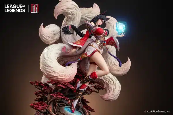 League of Legends Jimei Palace Ahri Licensed Resin Statue 6
