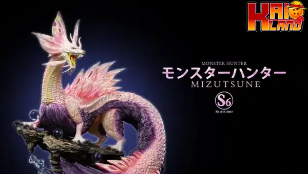 Monster Hunter S6 Studio Mizutsune Resin Statue 4