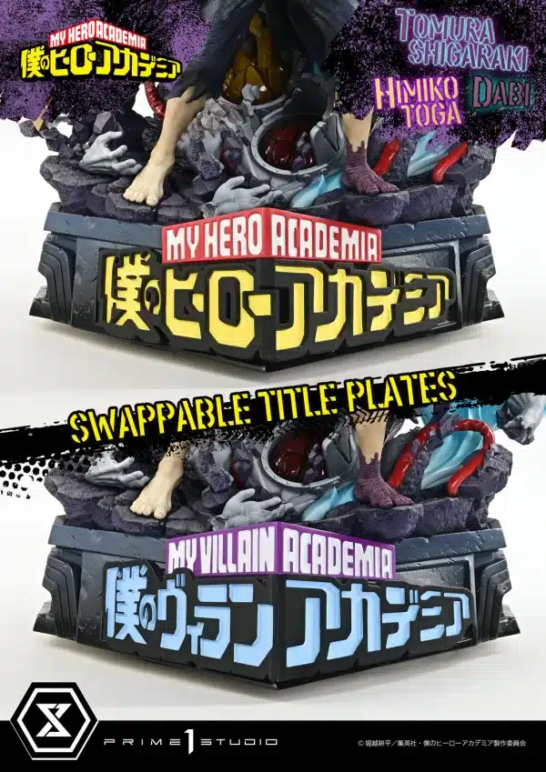 My Hero Academia Prime 1 Tomura Shigaraki x Dabi x Himiko Toga Licensed Resin Statue 5