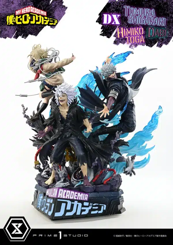 My Hero Academia Prime 1 Tomura Shigaraki x Dabi x Himiko Toga Licensed Resin Statue 7