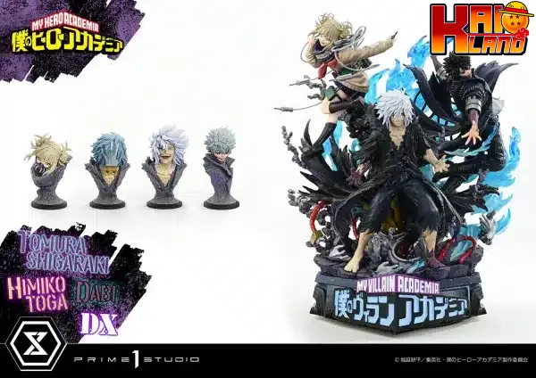 My Hero Academia Prime 1 Tomura Shigaraki x Dabi x Himiko Toga Licensed Resin Statue 9