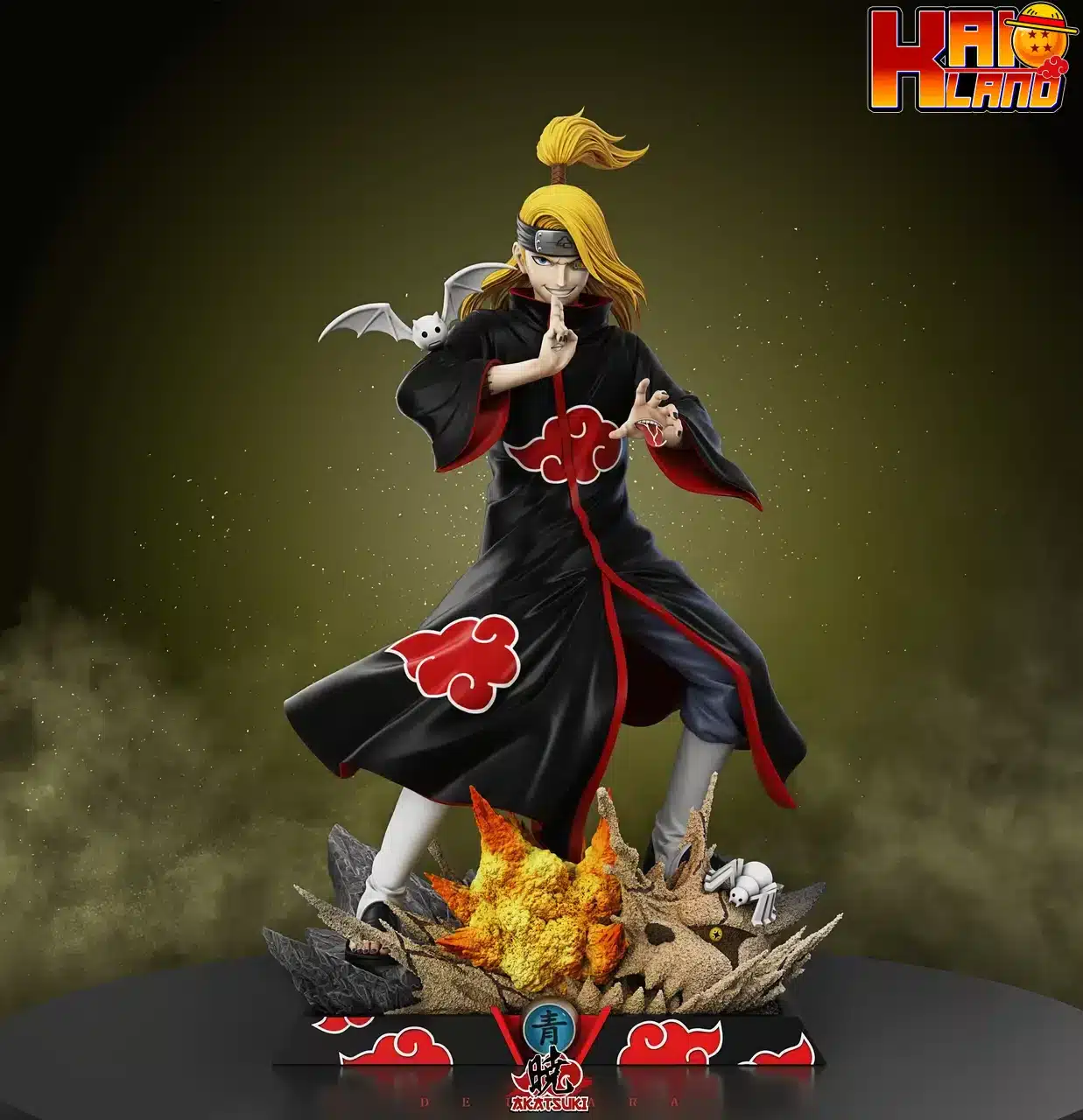 Naruto Akatsuki Studio Deidara Resin Statue